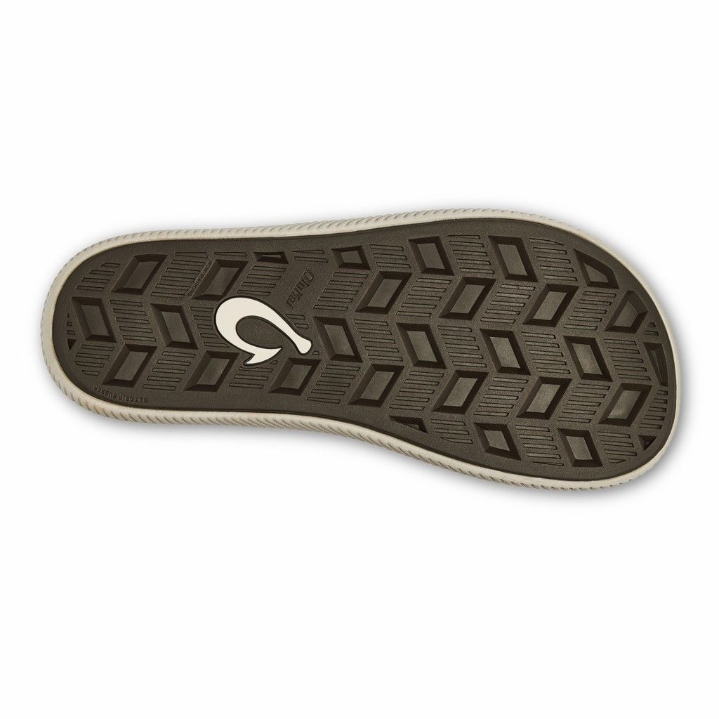 Olukai Men's Ulele Flip Flop - Dark Wood US560-432